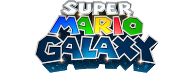 Super Mario Galaxy logo for Wii